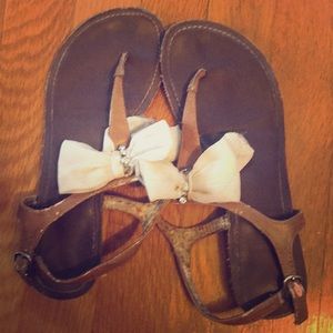 Fergalicious bow tie sandals